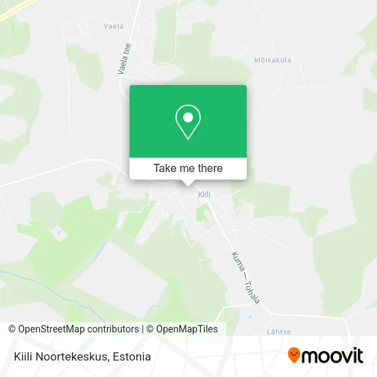 Kiili Noortekeskus map