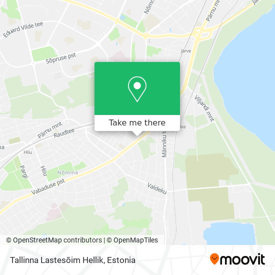 Tallinna Lastesõim Hellik map