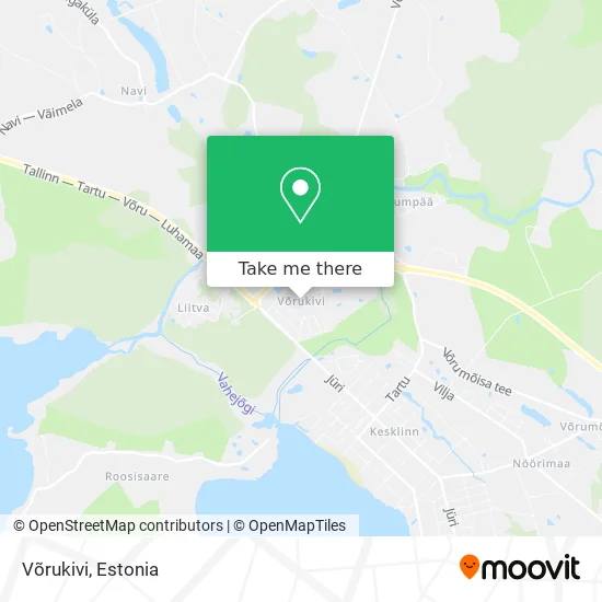 Карта Võrukivi