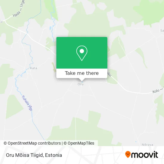 Карта Oru Mõisa Tiigid