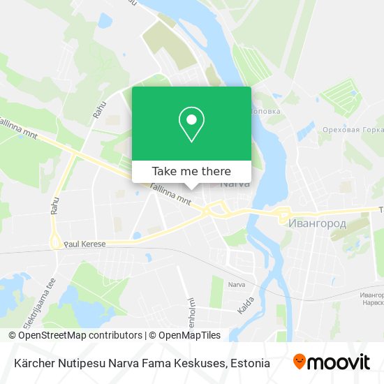 Kärcher Nutipesu Narva Fama Keskuses map