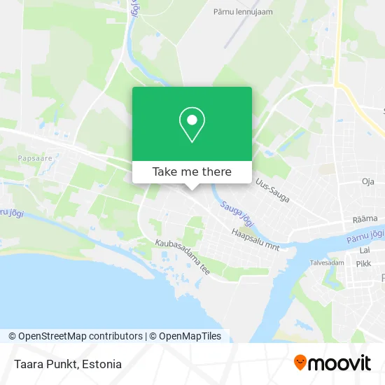 Карта Taara Punkt