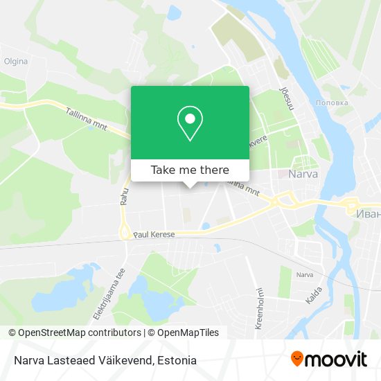 Narva Lasteaed Väikevend map