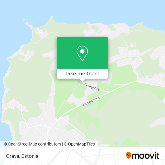 Orava map