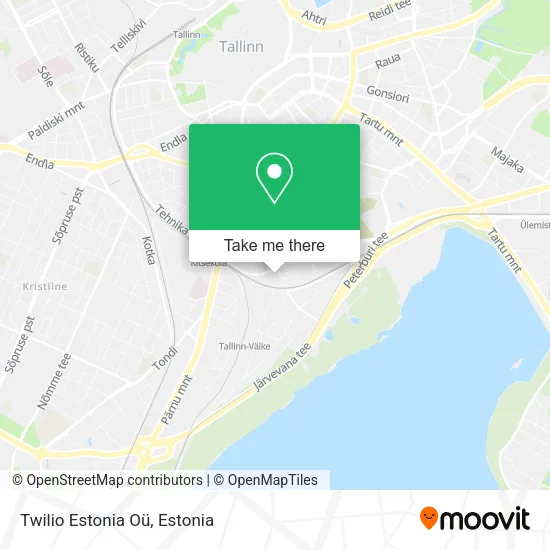 Twilio Estonia Oü map