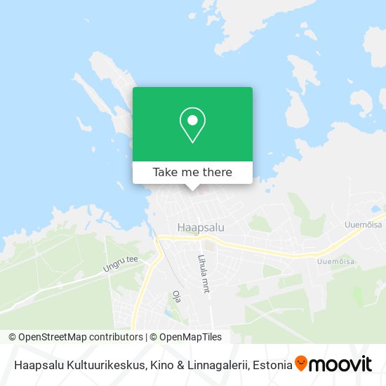 Haapsalu Kultuurikeskus, Kino & Linnagalerii map