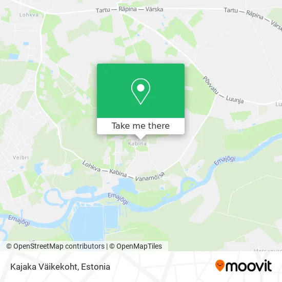 Карта Kajaka Väikekoht