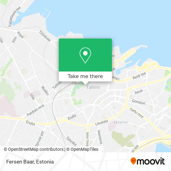 Карта Fersen Baar