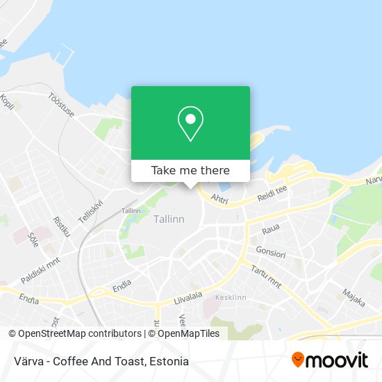 Värva - Coffee And Toast map