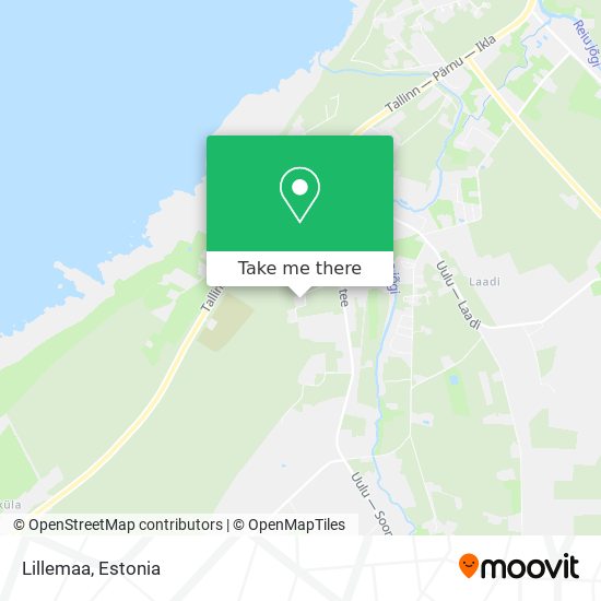 Карта Lillemaa