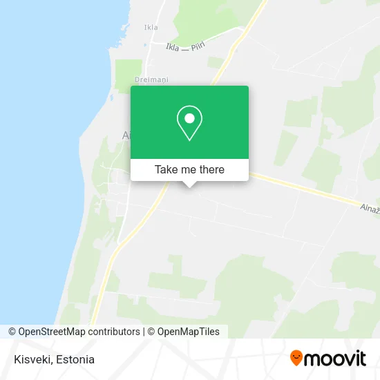 Kisveki map