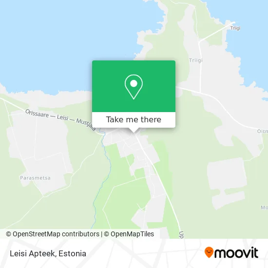 Карта Leisi Apteek