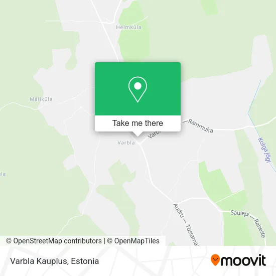 Карта Varbla Kauplus