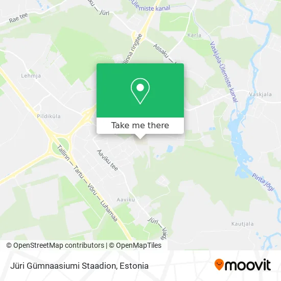Jüri Gümnaasiumi Staadion map
