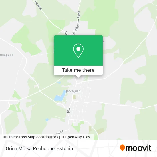 Карта Orina Mõisa Peahoone