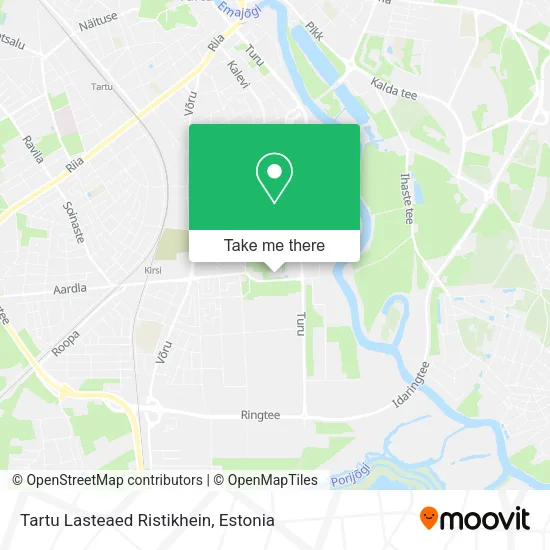 Карта Tartu Lasteaed Ristikhein