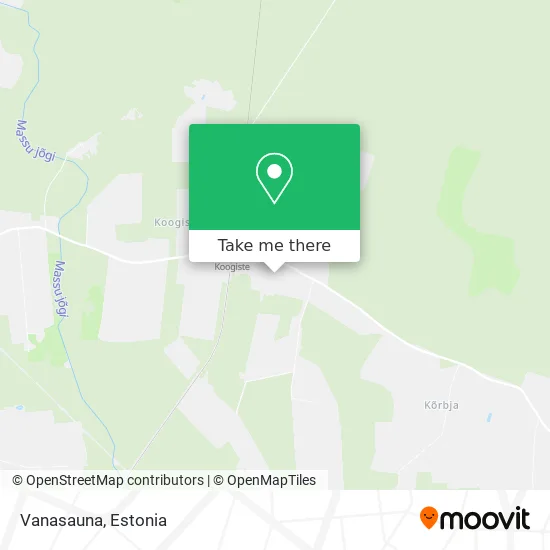 Vanasauna map
