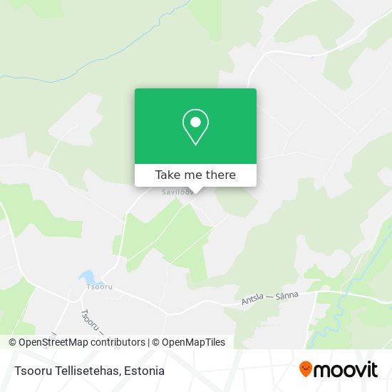 Tsooru Tellisetehas map