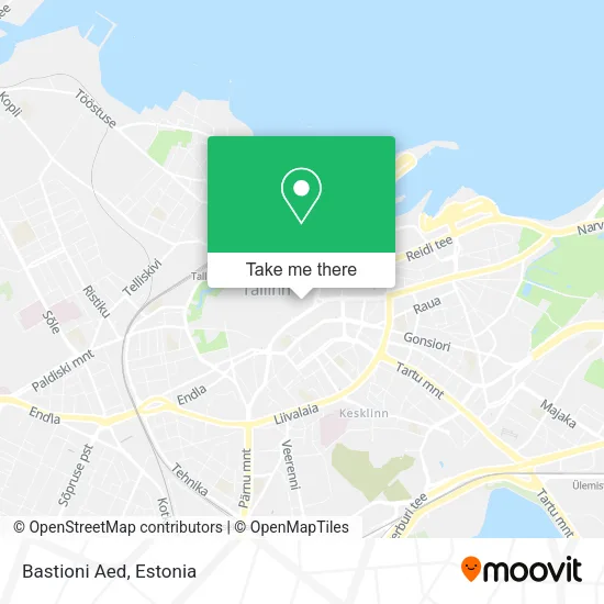 Карта Bastioni Aed