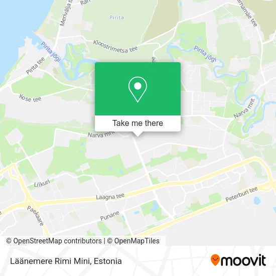 Карта Läänemere Rimi Mini