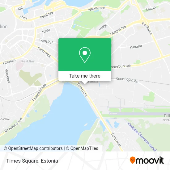 Карта Times Square