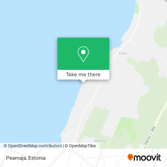 Peamaja map
