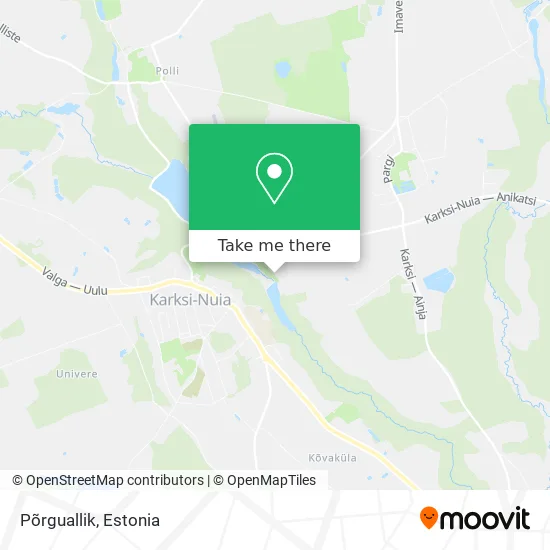 Карта Põrguallik