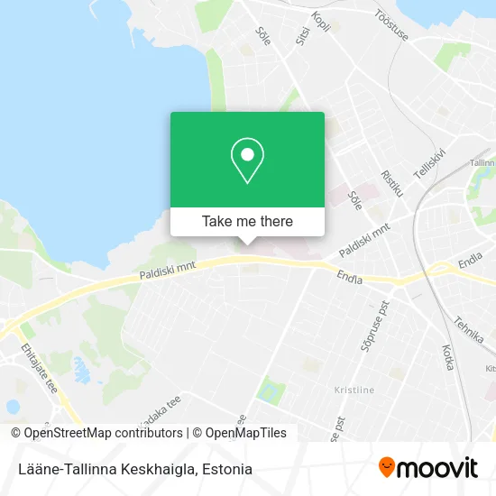 Lääne-Tallinna Keskhaigla map