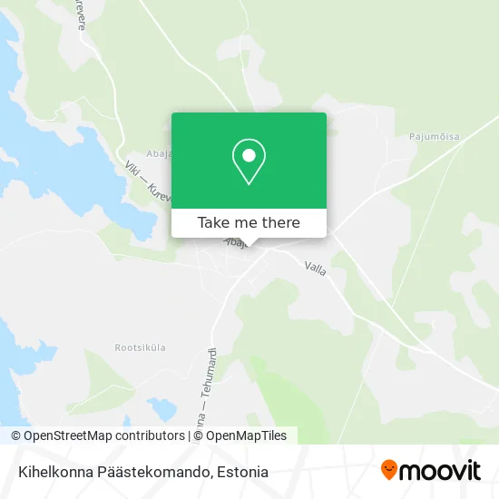 Kihelkonna Päästekomando map