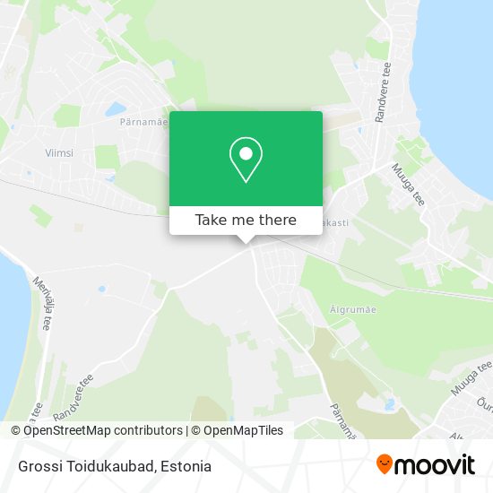 Grossi Toidukaubad map