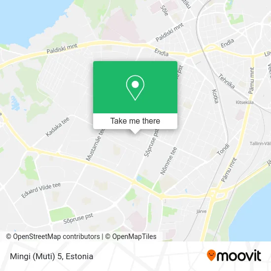 Карта Mingi (Muti)  5