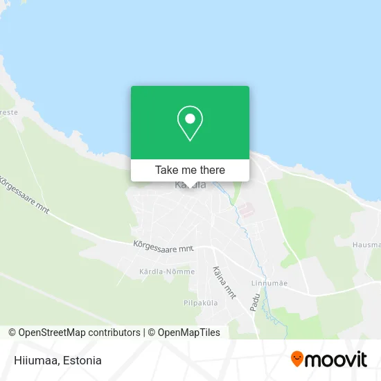 Карта Hiiumaa