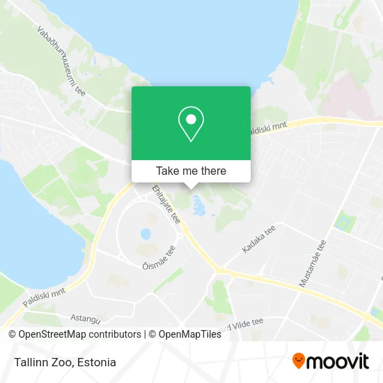 Карта Tallinn Zoo