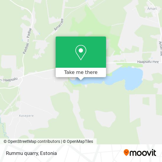 Карта Rummu quarry
