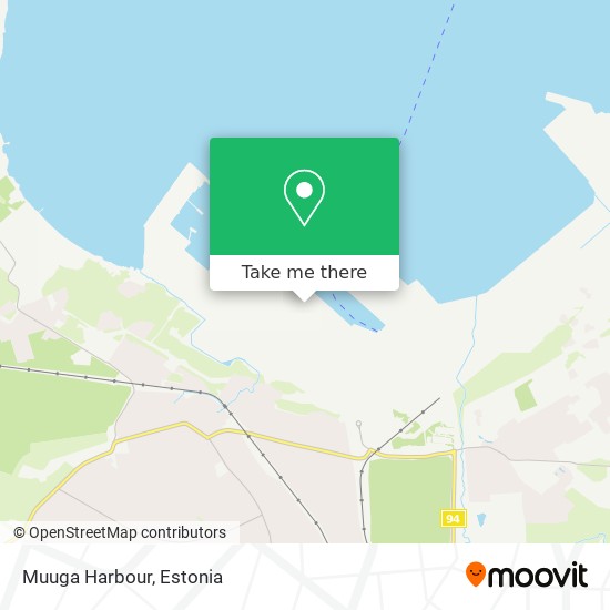 Muuga Harbour map