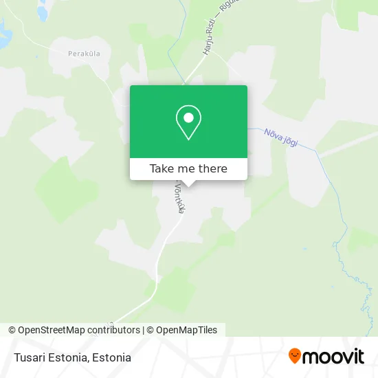 Tusari Estonia map