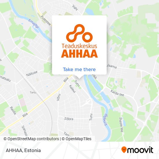 AHHAA map