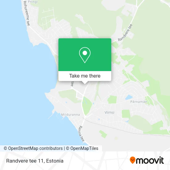 Randvere tee 11 map