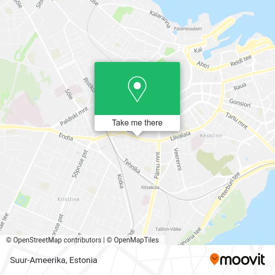 Карта Suur-Ameerika