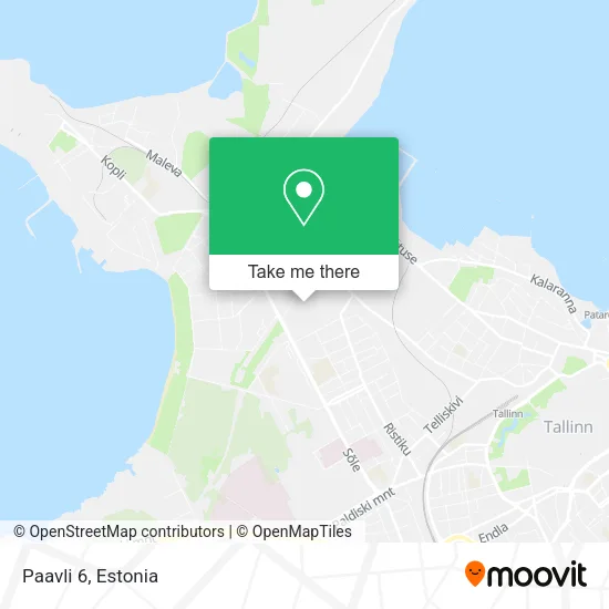 Paavli 6 map