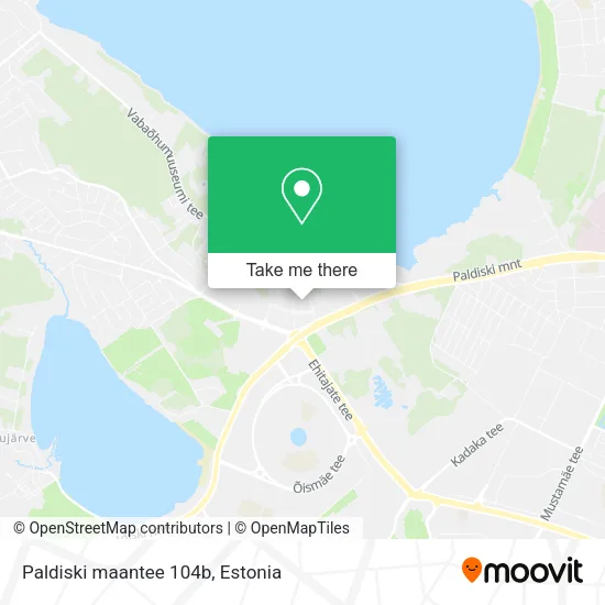 Paldiski maantee 104b map