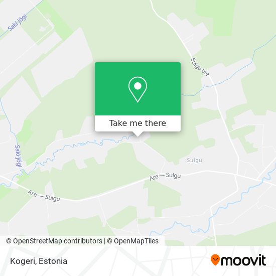 Kogeri map