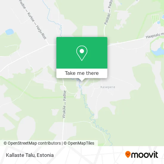 Карта Kallaste Talu