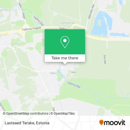 Карта Lasteaed Terake