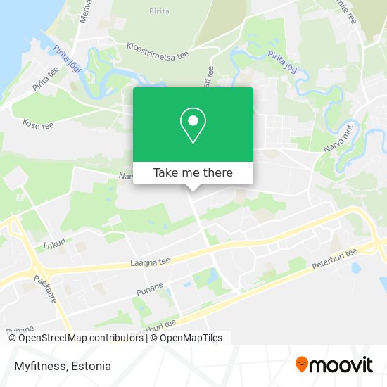 Myfitness map