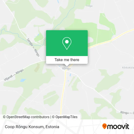 Карта Coop Rõngu Konsum