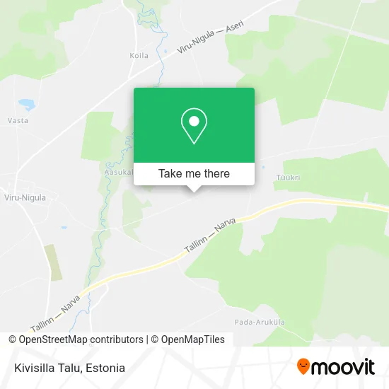 Kivisilla Talu map