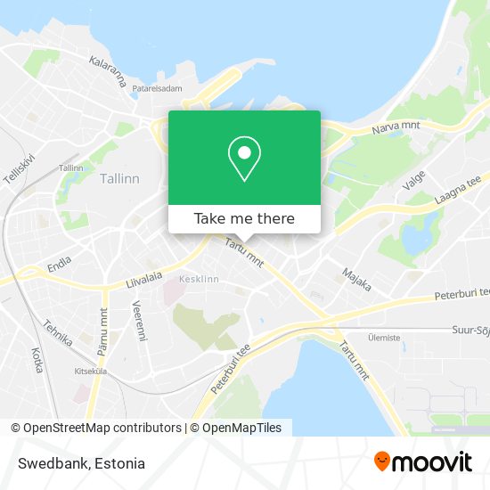 Swedbank map