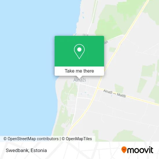 Карта Swedbank