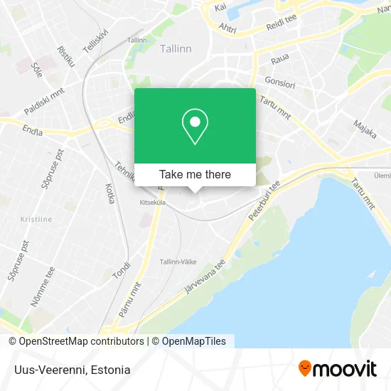 Uus-Veerenni map